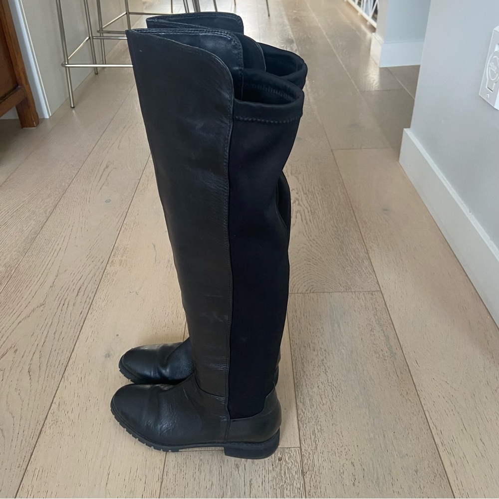 BLONDO Sierra Waterproof Over The Knee Boots Size 7M Black Leather EUC - Picture 5 of 8
